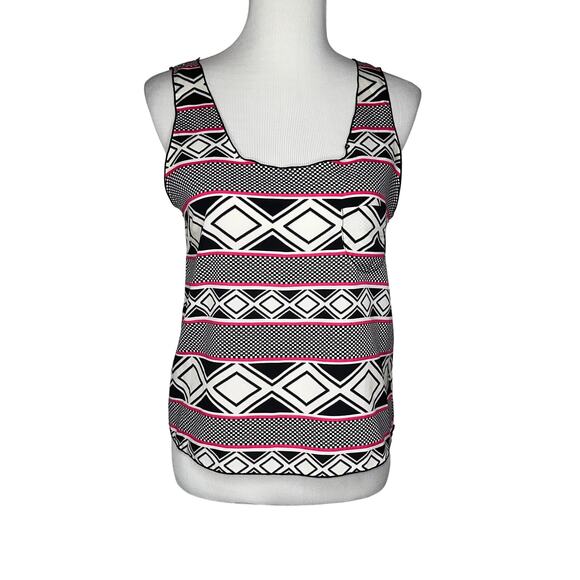 Bebe Aztec Hi-Low Tank Sz XS NWOT - Picture 1 of 7